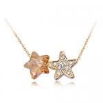 Cute Eternal Star Light Necklace with Swarovski Elements