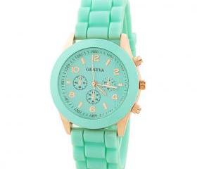 Candy Color Silicone Sports Watch