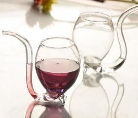 Geek Vampire Straw Glass Cup
